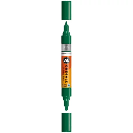 Marker Molotow ONE4ALL Acrylic Twin 1,5 – 4 mm mister green