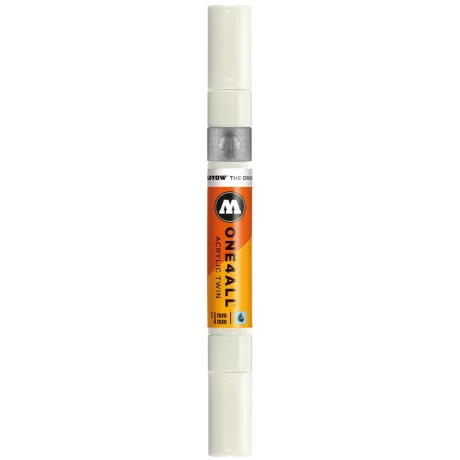 Marker Molotow ONE4ALL Acrylic Twin 1,5 – 4 mm nature white