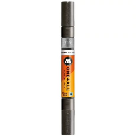 Marker Molotow ONE4ALL Acrylic Twin 1,5 – 4 mm metallic black
