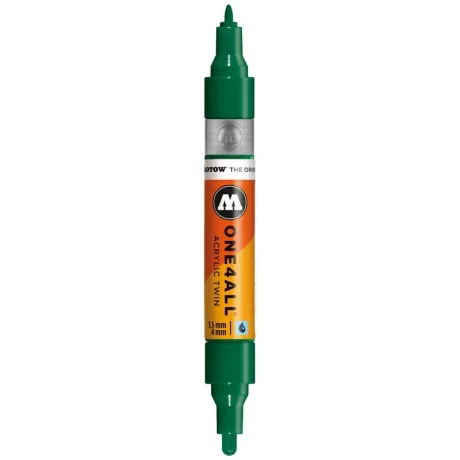 Marker Molotow ONE4ALL Acrylic Twin 1,5 – 4 mm mister green
