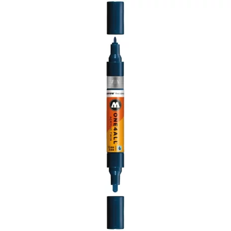 Marker Molotow ONE4ALL Acrylic Twin 1,5 – 4 mm petrol