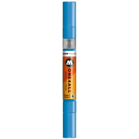 Marker Molotow ONE4ALL Acrylic Twin 1,5 – 4 mm shock blue middle