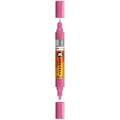 Marker Molotow ONE4ALL Acrylic Twin 1,5 – 4 mm fuchsia pink