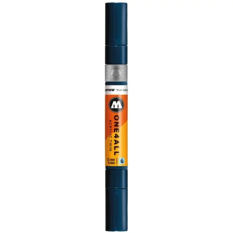 Marker Molotow ONE4ALL Acrylic Twin 1,5 – 4 mm petrol