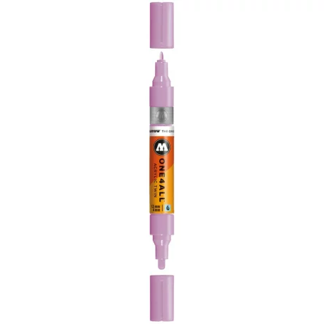 Marker Molotow ONE4ALL Acrylic Twin 1,5 – 4 mm lilac pastel