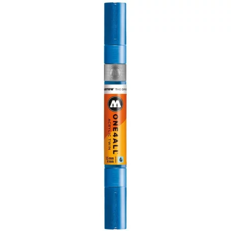 Marker Molotow ONE4ALL Acrylic Twin 1,5 – 4 mm metallic blue