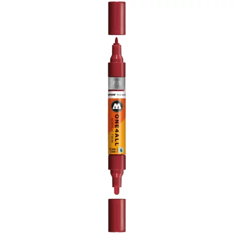 Marker Molotow ONE4ALL Acrylic Twin 1,5 – 4 mm burgundy