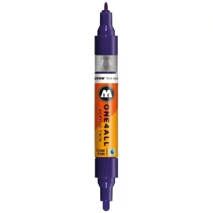 Marker Molotow ONE4ALL Acrylic Twin 1,5 – 4 mm violet dark