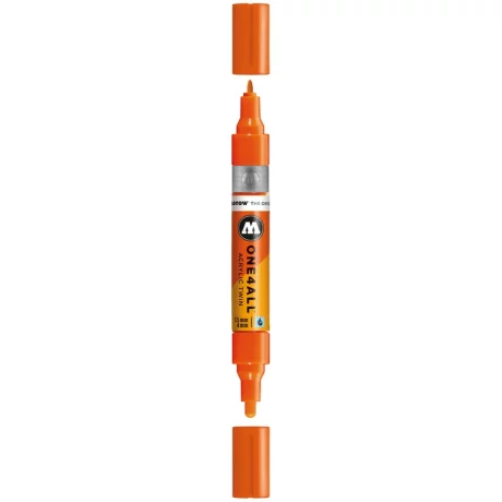 Marker Molotow ONE4ALL Acrylic Twin 1,5 – 4 mm dare orange