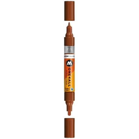 Marker Molotow ONE4ALL Acrylic Twin 1,5 – 4 mm hazelnut brown