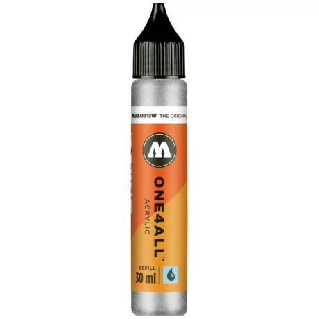 Rezerva Molotow ONE4ALL Refill 30 ml metallic silver