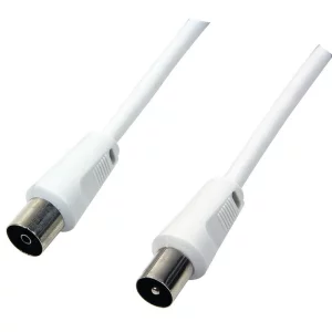 PATCH CORD  COAXIAL LOGILINK, RG59,  1.5m, male to female, alb, &quot;CA1060&quot;