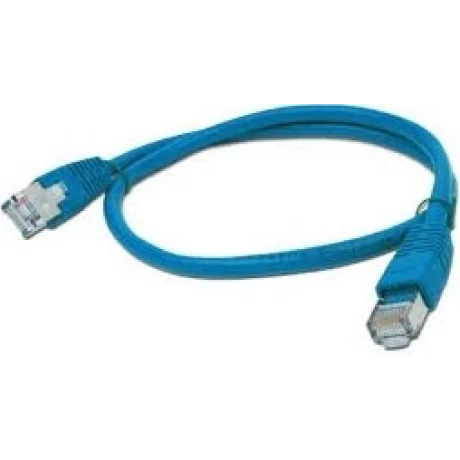 PATCH CORD FTP GEMBIRD Cat5e,  cupru-aluminiu,  1 m, albastru, AWG26, ecranat &quot;PP22-1M/B&quot;