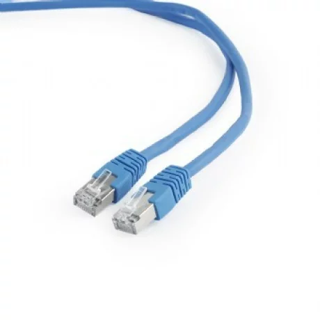 PATCH CORD FTP GEMBIRD Cat6,  cupru-aluminiu,  2 m, albastru, AWG26, ecranat &quot;PP6-2M/B&quot;