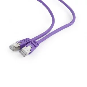 PATCH CORD FTP GEMBIRD Cat6,  cupru-aluminiu,  3 m, violet, AWG26, ecranat &quot;PP6-3M/V&quot;