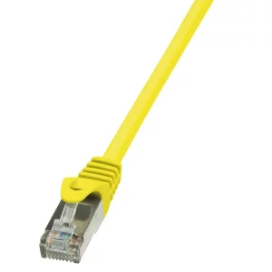 PATCH CORD FTP LOGILINK Cat5e,  cupru-aluminiu,   0.5 m, galben, AWG26, ecranat &quot;CP1027S&quot;