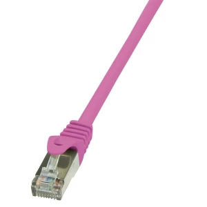 PATCH CORD FTP LOGILINK Cat6,  cupru-aluminiu,  5 m, roz, AWG26, ecranat &quot;CP2079S&quot;