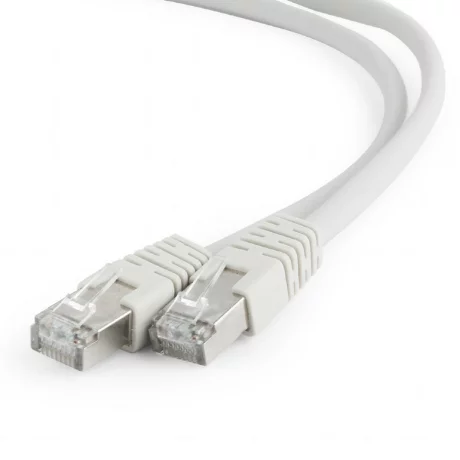 PATCH CORD S/FTP GEMBIRD Cat6a, LSZH, cupru,   0.25 m, gri, AWG27, dublu ecranat &quot;PP6A-LSZHCU-0.25M&quot;