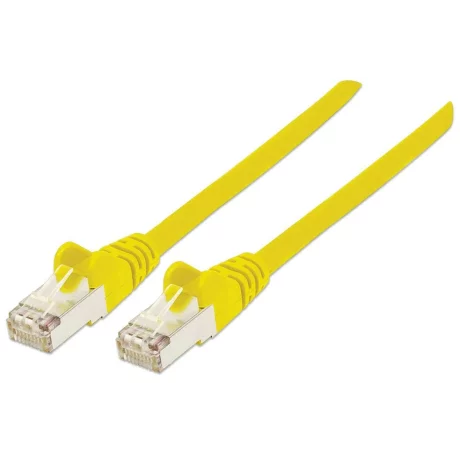 PATCH CORD S/FTP INTELLINET Cat6, LSZH, cupru,  1 m, galben, AWG28, dublu ecranat &quot;735339&quot;