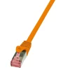 PATCH CORD S/FTP LOGILINK Cat6, LSZH, cupru,   0.5 m, portocaliu, AWG27, dublu ecranat &quot;CQ2028S&quot;