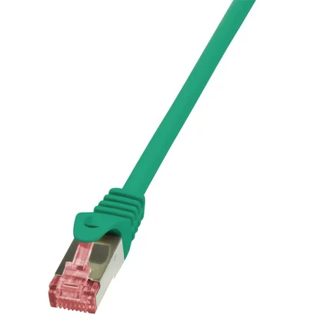 PATCH CORD S/FTP LOGILINK Cat6, LSZH, cupru,  1.5 m, verde, AWG27, dublu ecranat &quot;CQ2045S&quot;