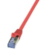 PATCH CORD S/FTP LOGILINK Cat6a, LSZH, cupru, 10 m, rosu, AWG26, dublu ecranat &quot;CQ3094S&quot;