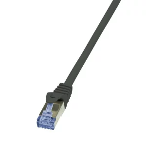 PATCH CORD S/FTP LOGILINK Cat7, LSZH, cupru, 600MHz, mufe RJ45 Cat6a, 30 m, black, AWG26, dublu ecranat &quot;CQ4123S&quot;