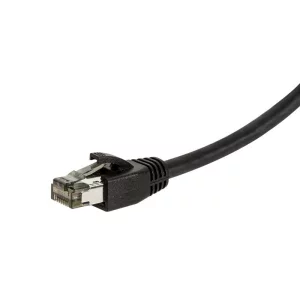 PATCH CORD S/FTP LOGILINK Cat8.1, LSZH, cupru, 10 m, negru, AWG26, dublu ecranat &quot;CQ8093S&quot;