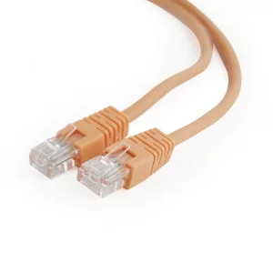 PATCH CORD  UTP GEMBIRD Cat5e,  cupru-aluminiu,   0.25 m, portocaliu, AWG26,  &quot;PP12-0.25M/O&quot;