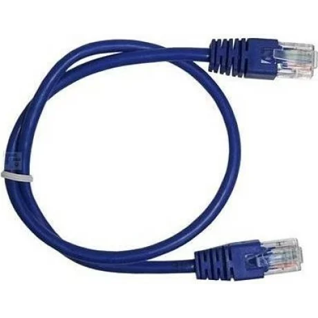 PATCH CORD  UTP GEMBIRD Cat5e,  cupru-aluminiu,  1 m, albastru, AWG26,  &quot;PP12-1M/B&quot;