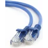 PATCH CORD  UTP GEMBIRD Cat5e,  cupru-aluminiu,  1 m, albastru, AWG26,  &quot;PP12-1M/B&quot;