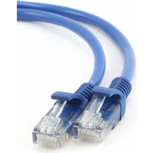 PATCH CORD  UTP GEMBIRD Cat5e,  cupru-aluminiu,  1 m, albastru, AWG26,  &quot;PP12-1M/B&quot;