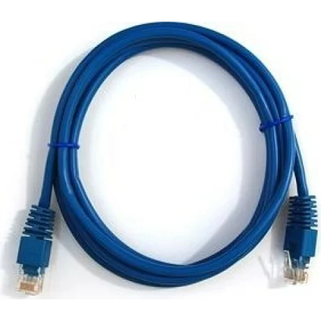 PATCH CORD  UTP GEMBIRD Cat5e,  cupru-aluminiu,  1 m, albastru, AWG26,  &quot;PP12-1M/B&quot;