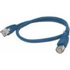 PATCH CORD  UTP GEMBIRD Cat5e,  cupru-aluminiu,  1 m, albastru, AWG26,  &quot;PP12-1M/B&quot;