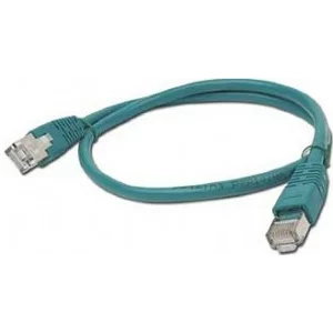 PATCH CORD  UTP GEMBIRD Cat5e,  cupru-aluminiu,  1 m, verde, AWG26,  &quot;PP12-1M/G&quot;