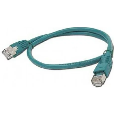 PATCH CORD  UTP GEMBIRD Cat5e,  cupru-aluminiu,  1 m, verde, AWG26,  &quot;PP12-1M/G&quot;