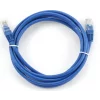 PATCH CORD  UTP GEMBIRD Cat5e,  cupru-aluminiu,  2 m, albastru, AWG26,  &quot;PP12-2M/B&quot;