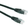 PATCH CORD  UTP GEMBIRD Cat5e,  cupru-aluminiu,  2 m, negru, AWG26,  &quot;PP12-2M/BK&quot;