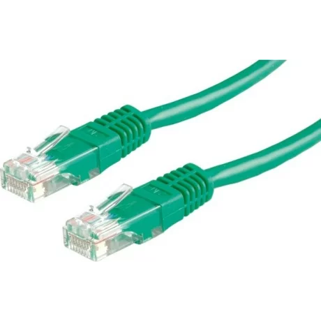 PATCH CORD  UTP GEMBIRD Cat5e,  cupru-aluminiu,  2 m, verde, AWG26,  &quot;PP12-2M/G&quot;