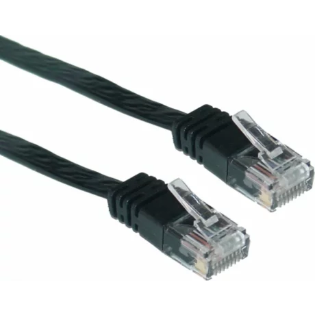 PATCH CORD  UTP GEMBIRD Cat5e,  cupru-aluminiu,  3 m, negru, AWG26,  &quot;PP12-3M/BK&quot;/45505697