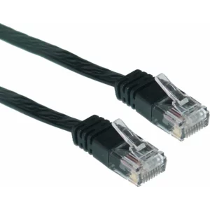 PATCH CORD  UTP GEMBIRD Cat5e,  cupru-aluminiu,  5 m, negru, AWG26,  PP12-5M/BK /45505693