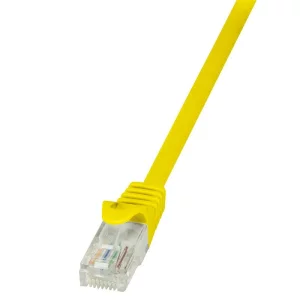 PATCH CORD  UTP LOGILINK Cat5e,  cupru-aluminiu,   0.25 m, galben, AWG26,  &quot;CP1017U&quot;