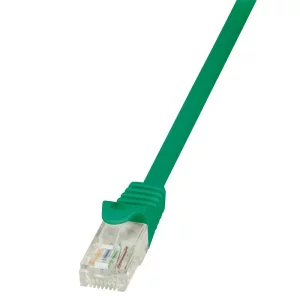 PATCH CORD  UTP LOGILINK Cat5e,  cupru-aluminiu,   0.25 m, verde, AWG26,  &quot;CP1015U&quot;