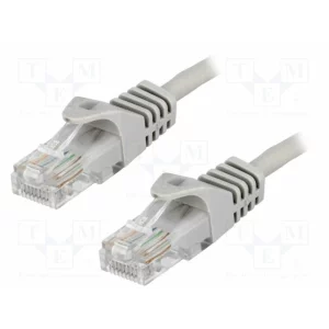 PATCH CORD  UTP LOGILINK Cat5e,  cupru-aluminiu,  2 m, gri, AWG26,  &quot;CP1052U&quot;