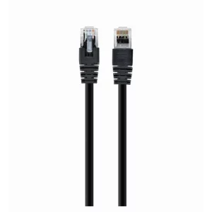 PATCH CORD  UTP SPACER Cat5e,  cupru-aluminiu,   0.25 m, negru, AWG26,  &quot;SP-PT-CAT5-0.25M-BK&quot;