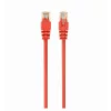 PATCH CORD  UTP SPACER Cat5e, cupru-aluminiu, 0.25 m, rosu, SP-PT-CAT5-0.25M-R