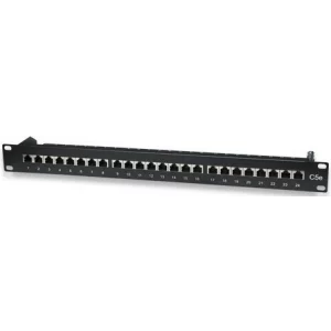 PATCH PANEL INTELLINET 24 porturi, FTP, Cat5e ecranat, 1U pentru rack 19&quot; &quot;513487&quot;