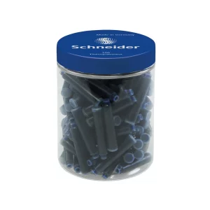 Patron stilou albastru Schneider 100/borcan