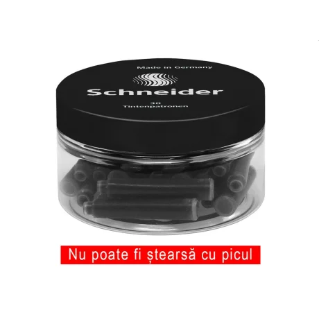 Patron stilou Schneider negru 30/borcan