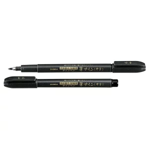 Pensulă cu vârf mediu Zebra WF3